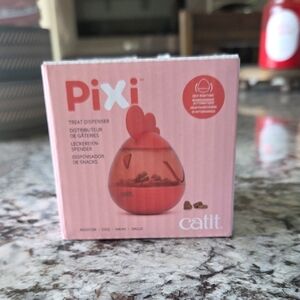 Catit Pixi Red Cat Treat Dispenser